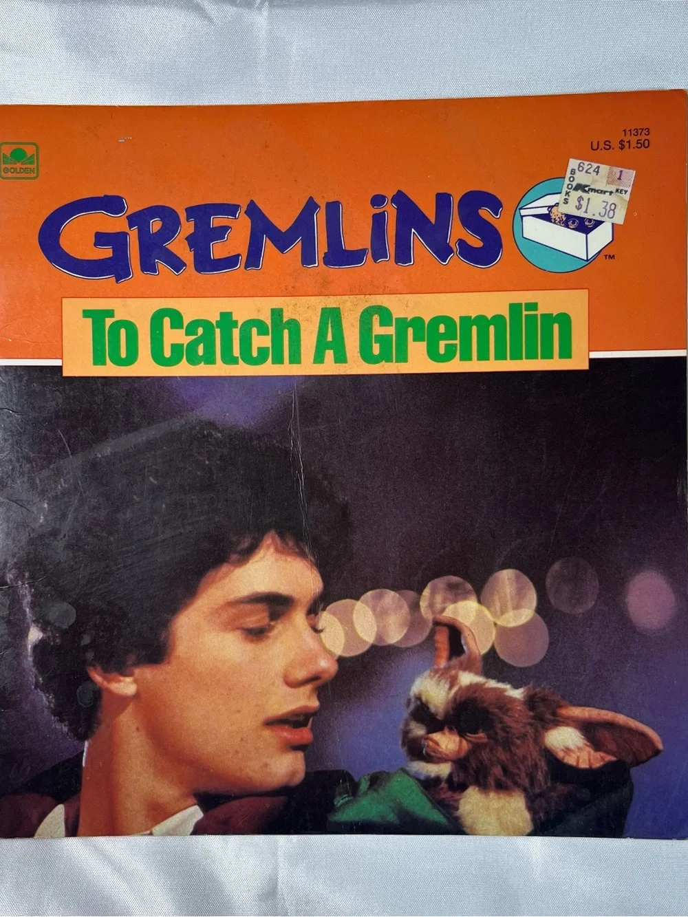 Vintage 1984 Gremlins To Catch a Gremlin Golden Paperback Book Movie